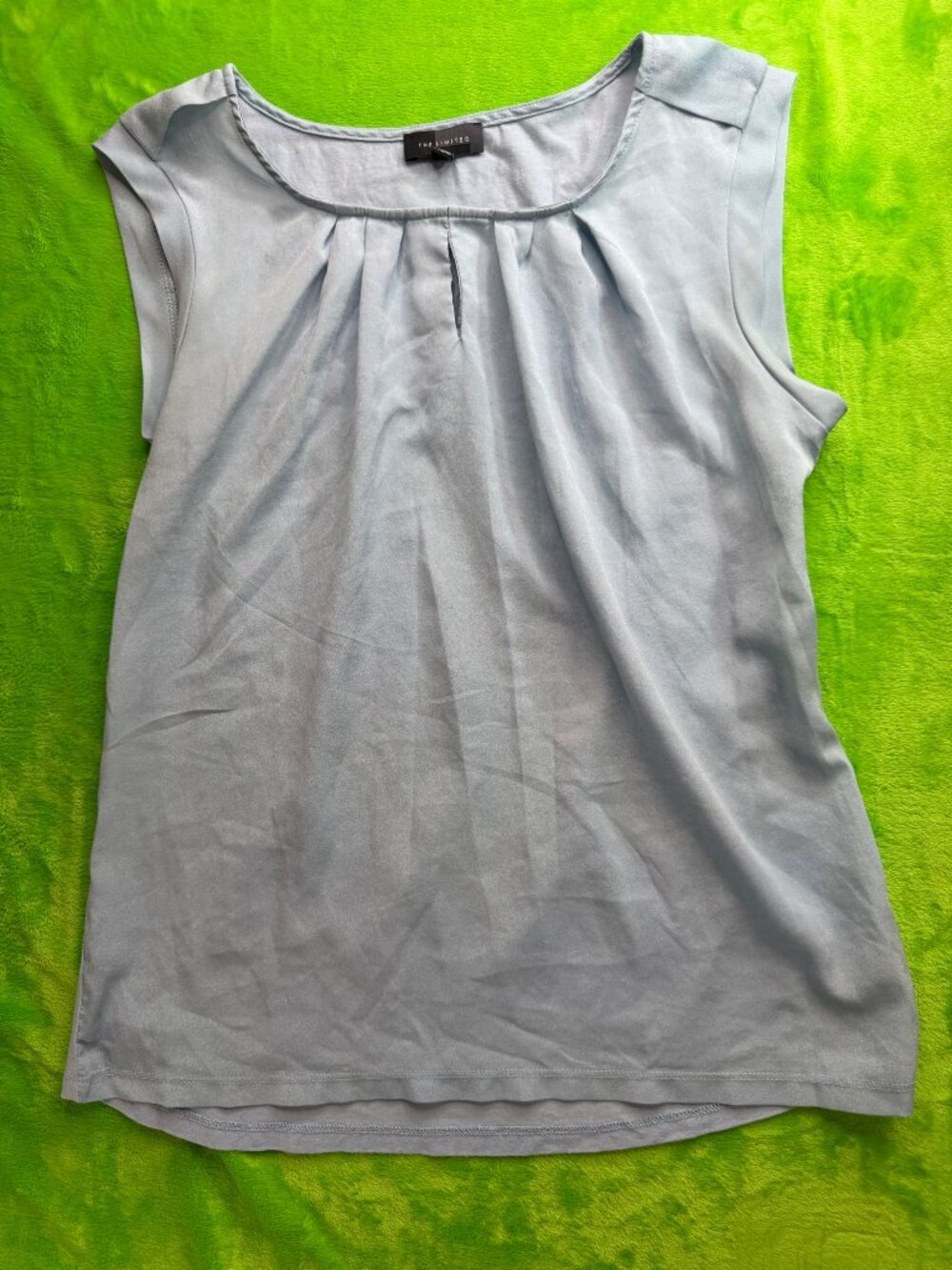 The Limited Light Blue Sleeveless Blouse Size S